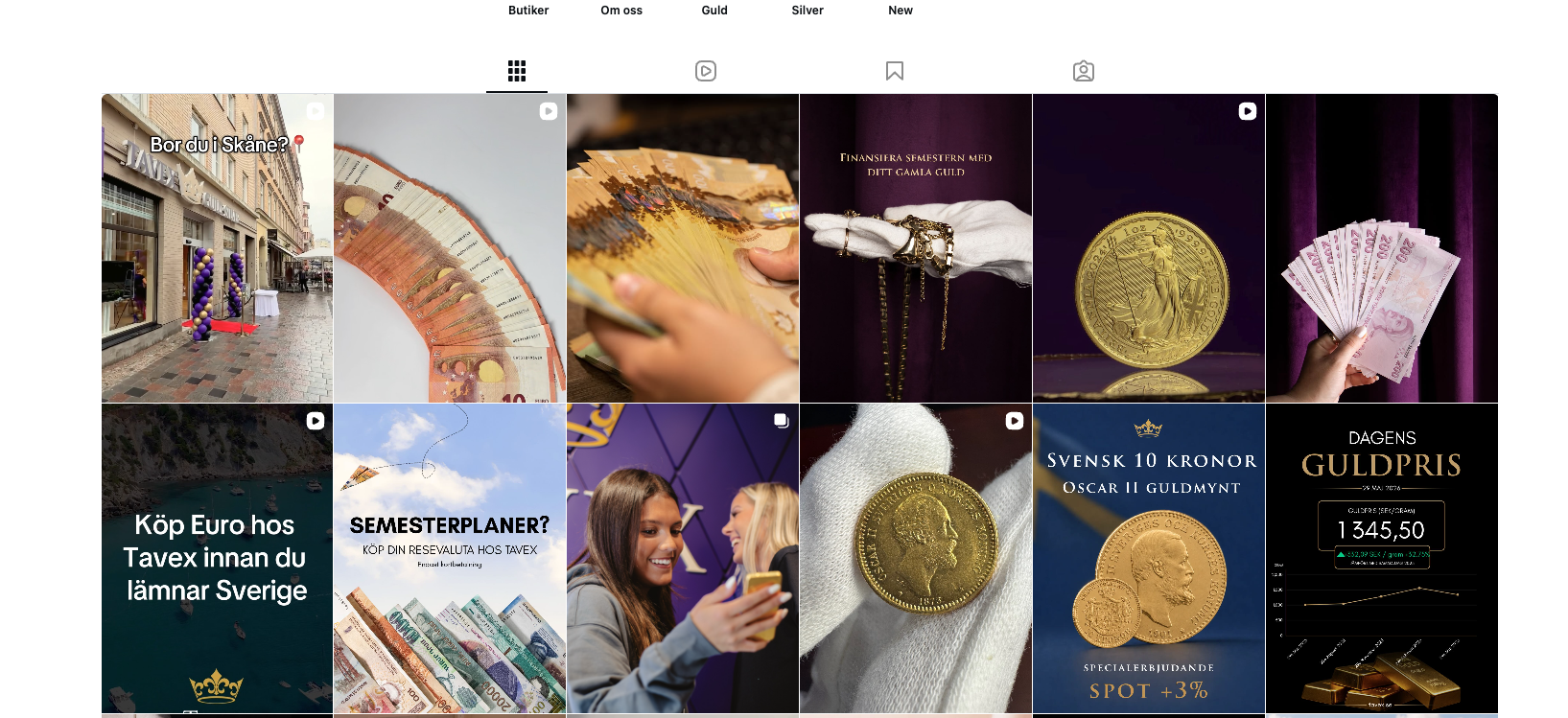 Currency Social Media